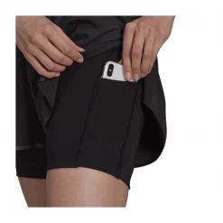 Pantalón Corto Adidas Adizero 2 In 1 Negro Mujer -Saucony Tienda pantalon corto adidas adizero 2 in 1 negro mujer 1