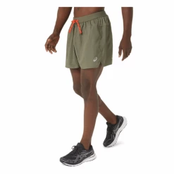 Pantalón Corto Asics Fujitrail Verde -Saucony Tienda pantalon corto asics fujitrail verde 2