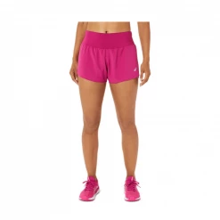 Saucony Tienda 32 Pantalón Corto Asics Road 3.5In Rosa Mujer