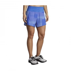 Pantalón Corto Brooks Chaser 5" Azul Mujer 10 Pantalón Corto Brooks Chaser 5" Azul Mujer -Saucony Tienda pantalon corto brooks chaser 5 azul mujer 1