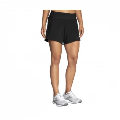 Pantalón Corto Brooks Chaser 5" Negro Mujer -Saucony Tienda pantalon corto brooks chaser 5 negro mujer 1