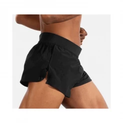 Pantalón Corto Brooks Sherpa 3" Negro -Saucony Tienda pantalon corto brooks sherpa 3 negro 7