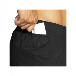 Pantalón Corto Brooks Sherpa 5" Negro -Saucony Tienda pantalon corto brooks sherpa 5 negro 5