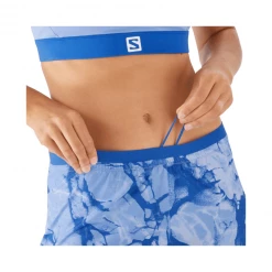 Pantalón Corto Salomon Cross 5" Azul Mujer -Saucony Tienda pantalon corto salomon cross 5 azul mujer 2