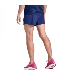 Pantalón Corto Saucony Elite Azul Rosa -Saucony Tienda pantalon corto saucony elite azul rosa 1