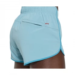 Pantalón Corto Saucony Outpace 3 Celeste Mujer -Saucony Tienda pantalon corto saucony outpace 3 celeste mujer 3