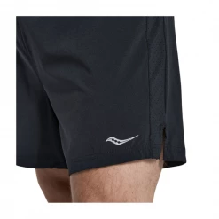 Pantalón Corto Saucony Outpace 5 Negro -Saucony Tienda pantalon corto saucony outpace 5 negro 2