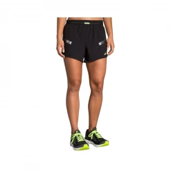Pantalones Cortos Brooks Carbonite 4" Negro Mujer -Saucony Tienda pantalones cortos brooks carbonite 4 negro mujer 1