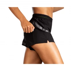 Pantalones Cortos Brooks Carbonite 4" Negro Mujer -Saucony Tienda pantalones cortos brooks carbonite 4 negro mujer 4