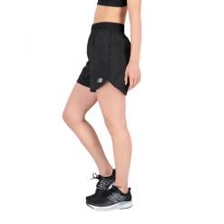 Pantalones Cortos New Balance Accelerate 5 Inch Negro Mujer -Saucony Tienda pantalones cortos new balance accelerate 5 inch negro mujer 2