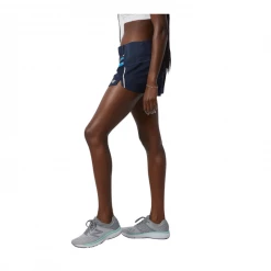 Pantalones Cortos New Balance London Edition Printed Impact 3in Azul Mujer -Saucony Tienda pantalones cortos new balance london edition printed impact 3in azul mujer 1