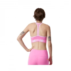 Sujetador Deportivo New Balance Pace Bra 3.0 Rosa Mujer -Saucony Tienda sujetador deportivo new balance pace bra 30 rosa mujer 1