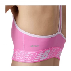 Sujetador Deportivo New Balance Pace Bra 3.0 Rosa Mujer -Saucony Tienda sujetador deportivo new balance pace bra 30 rosa mujer 2