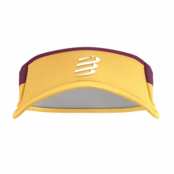 Visera Compressport Ultralight Amarillo Burdeos -Saucony Tienda visera compressport ultralight amarillo burdeos 1
