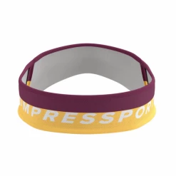 Visera Compressport Ultralight Amarillo Burdeos -Saucony Tienda visera compressport ultralight amarillo burdeos 3