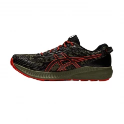 Zapatillas Asics Fuji Lite 3 Verde Rojo AW22 -Saucony Tienda zapatillas asics fuji lite 3 verde rojo aw22 2