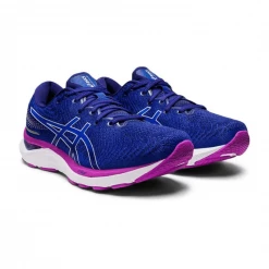 Zapatillas Asics Gel-Cumulus 24 Azul Blanco AW22 Mujer -Saucony Tienda zapatillas asics gel cumulus 24 azul blanco aw22 mujer 2