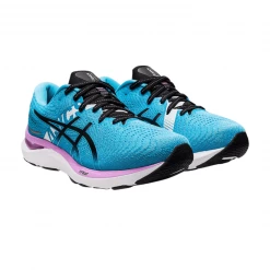 Zapatillas Asics Gel Cumulus 24 Lila Celeste AW22 Mujer -Saucony Tienda zapatillas asics gel cumulus 24 lila celeste aw22 mujer 1