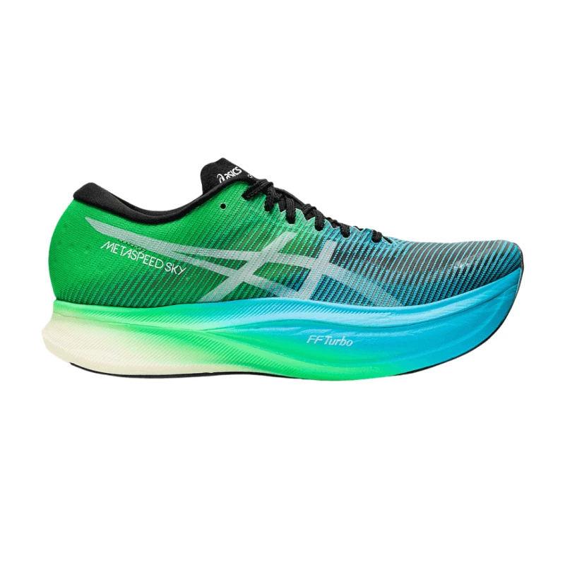 Zapatillas Asics Metaspeed Sky+ Verde Azul AW22 3 Zapatillas Asics Metaspeed Sky+ Verde Azul AW22