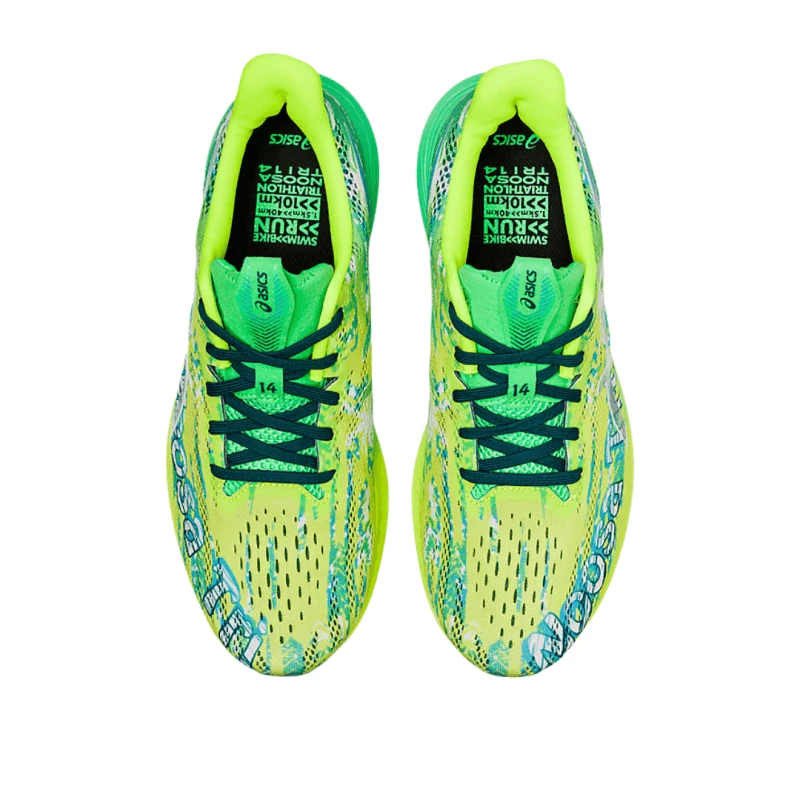 Zapatillas Asics Noosa Tri 14 Verde Amarillo AW22 8 Zapatillas Asics Noosa Tri 14 Verde Amarillo AW22 - Imagen 6