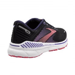 Zapatillas Brooks Adrenaline GTS 22 Ancho Especial Morado Coral Negro Mujer SS22 -Saucony Tienda zapatillas brooks adrenaline gts 22 ancho especial morado coral negro mujer ss22 4