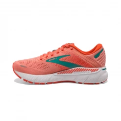Zapatillas Brooks Adrenaline GTS 22 Coral Verde Mujer SS22 7 Zapatillas Brooks Adrenaline GTS 22 Coral Verde Mujer SS22 -Saucony Tienda zapatillas brooks adrenaline gts 22 coral verde mujer ss22 1