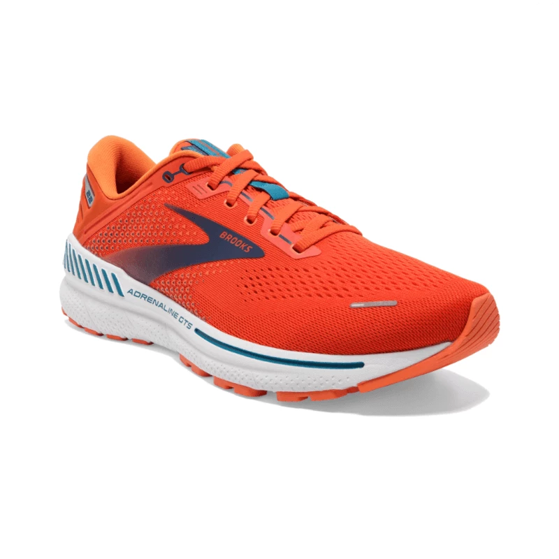 Zapatillas Brooks Adrenaline GTS 22 Naranja Azul SS22 5 Zapatillas Brooks Adrenaline GTS 22 Naranja Azul SS22 - Imagen 3