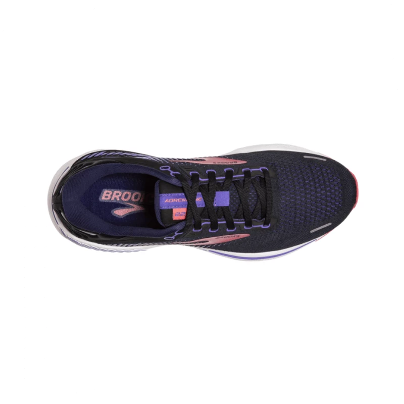 Zapatillas Brooks Adrenaline GTS 22 Negro Lila Mujer SS22 5 Zapatillas Brooks Adrenaline GTS 22 Negro Lila Mujer SS22 - Imagen 3
