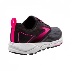 Zapatillas Brooks Divide 2 Negro Fucsia SS21 Mujer -Saucony Tienda zapatillas brooks divide 2 negro fucsia pv21 mujer 2