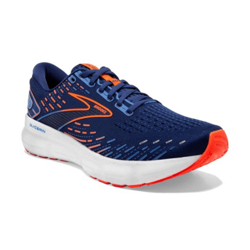 Zapatillas Brooks Glycerin 20 Azul Naranja SS22 4 Zapatillas Brooks Glycerin 20 Azul Naranja SS22 - Imagen 2