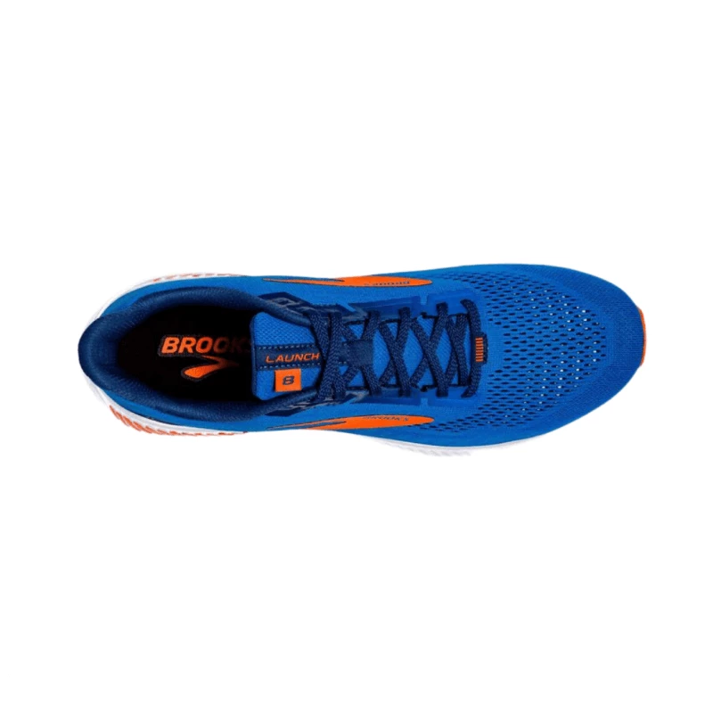Zapatillas Brooks Launch GTS 8 Azul Blanco Naranja SS21 5 Zapatillas Brooks Launch GTS 8 Azul Blanco Naranja SS21 - Imagen 3