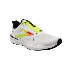 Zapatillas Brooks Launch GTS 9 Blanco Rosa Verde AW22 -Saucony Tienda zapatillas brooks launch gts 9 blanco rosa verde aw22 1