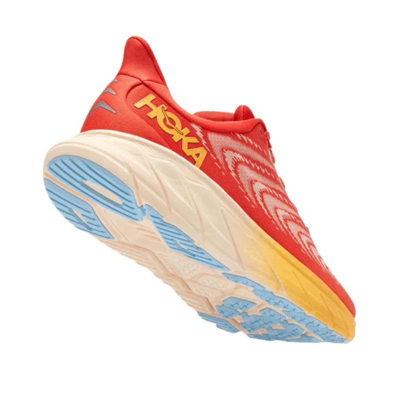 Zapatillas Hoka One One Arahi 6 Rojo Amarillo AW22 5 Zapatillas Hoka One One Arahi 6 Rojo Amarillo AW22 - Imagen 3