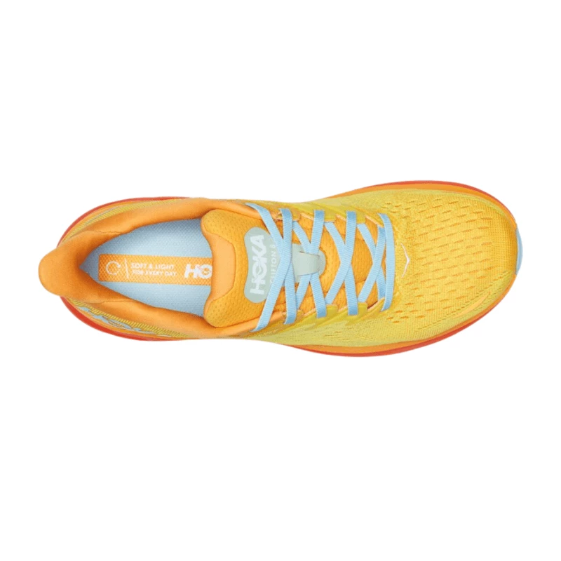 Zapatillas Hoka One One Clifton 8 Amarillo Naranja AW22 8 Zapatillas Hoka One One Clifton 8 Amarillo Naranja AW22 - Imagen 6