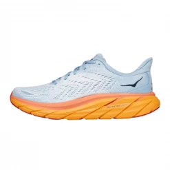 Zapatillas Hoka One One Clifton 8 Celeste Naranja AW22 Mujer -Saucony Tienda zapatillas hoka one one clifton 8 celeste naranja aw22 mujer 3