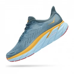 Zapatillas Hoka One One Clifton 8 Wide Azul Naranja AW22 -Saucony Tienda zapatillas hoka one one clifton 8 wide azul naranja aw22 3