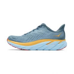 Zapatillas Hoka One One Clifton 8 Wide Azul Naranja AW22 -Saucony Tienda zapatillas hoka one one clifton 8 wide azul naranja aw22 5