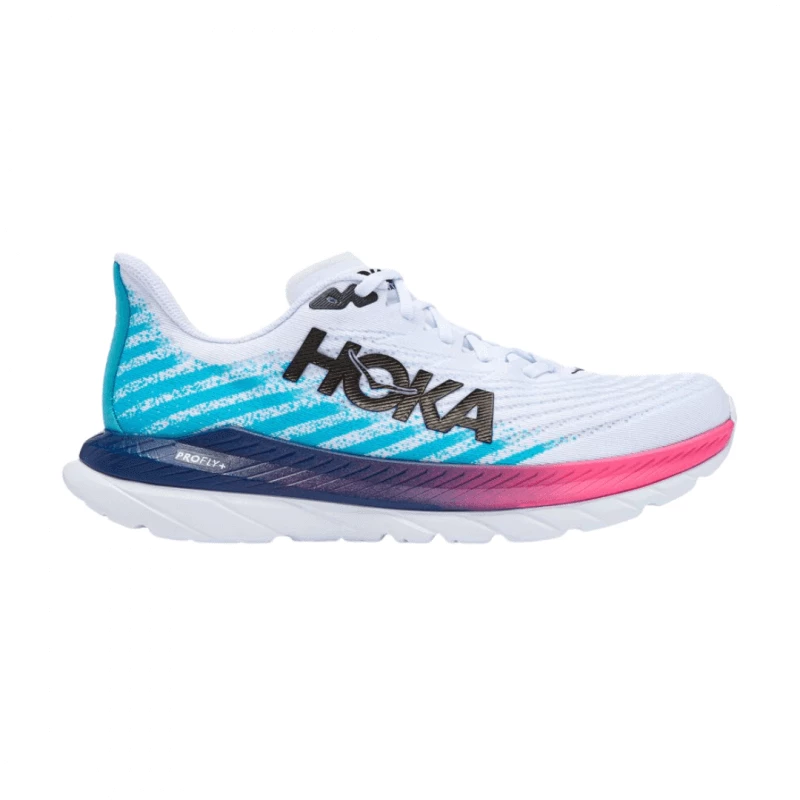 Zapatillas Hoka One One Mach 5 Blanco Azul AW22 5 Zapatillas Hoka One One Mach 5 Blanco Azul AW22 - Imagen 3