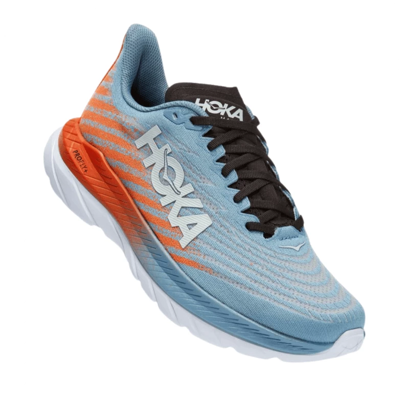Zapatillas Hoka One One Mach 5 Naranja Celeste AW22 3 Zapatillas Hoka One One Mach 5 Naranja Celeste AW22