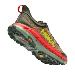 Zapatillas Hoka One One Mafate Speed 4 Verde Rojo AW22 -Saucony Tienda zapatillas hoka one one mafate speed 4 verde rojo aw22 1