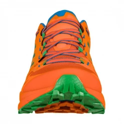 Zapatillas La Sportiva Jackal Naranja Azul Eléctrico SS22 -Saucony Tienda zapatillas la sportiva jackal naranja azul electrico ss22 3