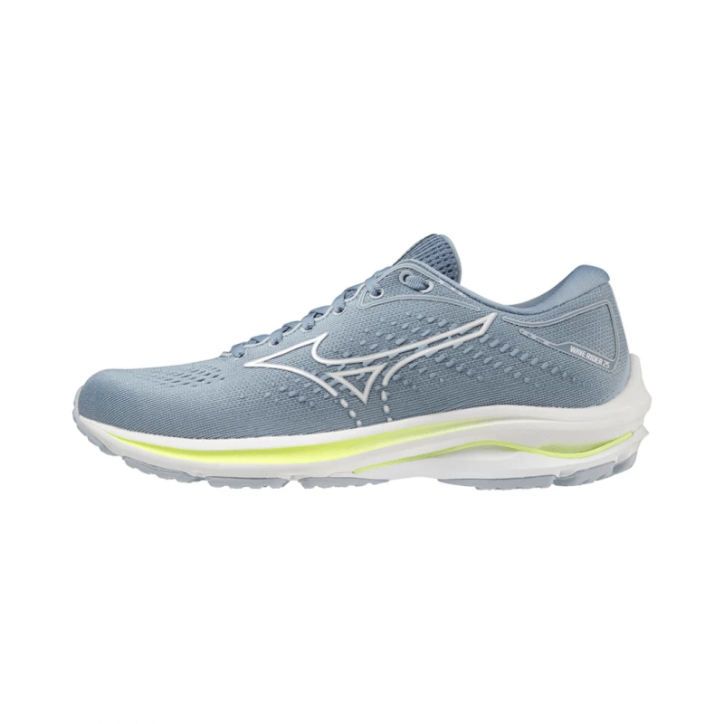 Zapatillas Mizuno Wave Rider 25 Azul Claro Mujer SS22 6 Zapatillas Mizuno Wave Rider 25 Azul Claro Mujer SS22 - Imagen 4