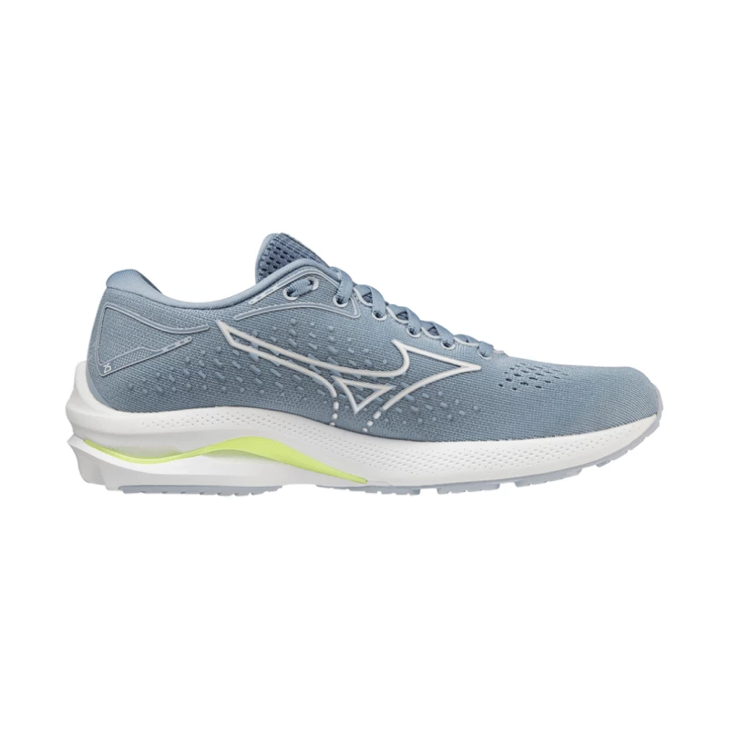Zapatillas Mizuno Wave Rider 25 Azul Claro Mujer SS22 3 Zapatillas Mizuno Wave Rider 25 Azul Claro Mujer SS22