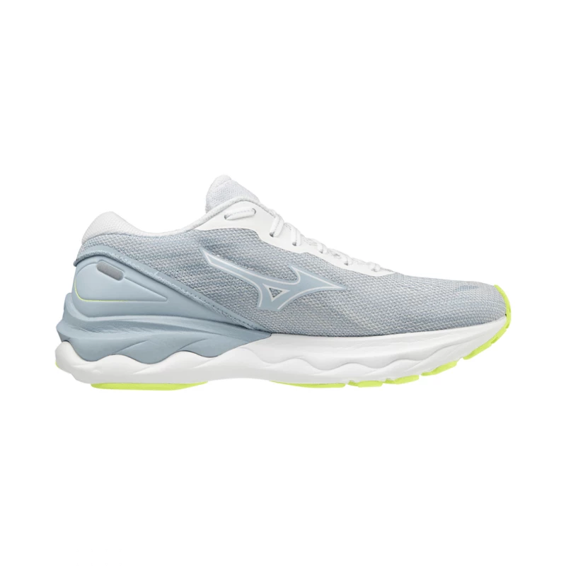 Zapatillas Mizuno Wave Skyrise 3 Gris Amarillo Mujer SS22 3 Zapatillas Mizuno Wave Skyrise 3 Gris Amarillo Mujer SS22