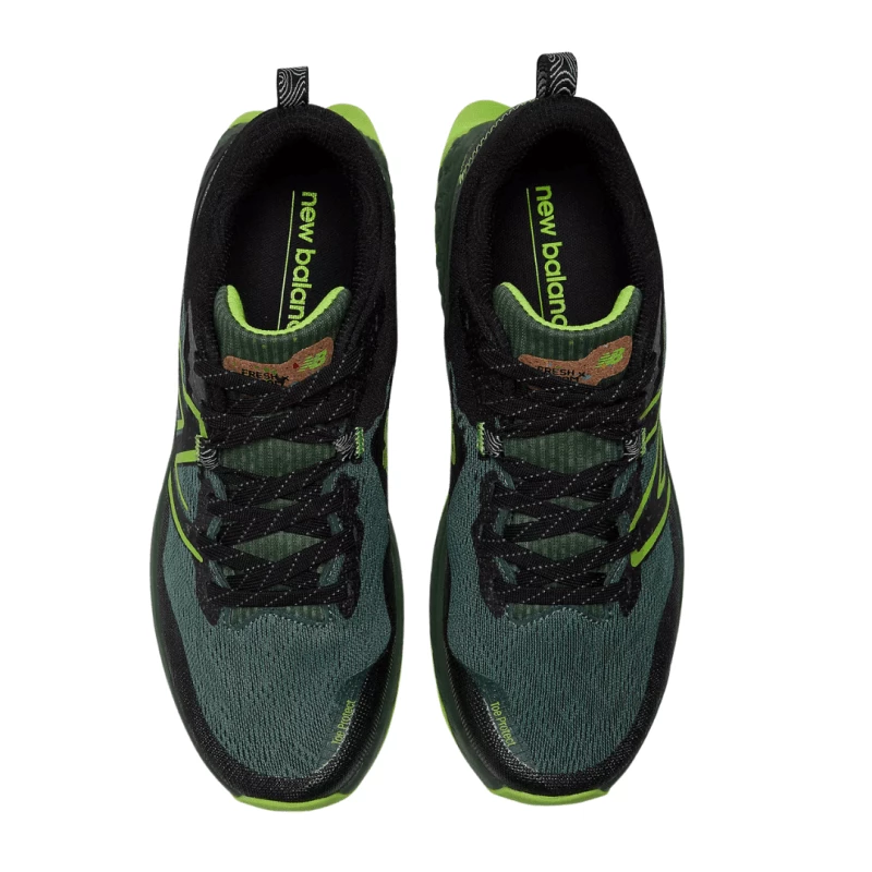 Zapatillas New Balance Fresh Foam X Hierro V7 Negro Verde AW22 6 Zapatillas New Balance Fresh Foam X Hierro V7 Negro Verde AW22 - Imagen 4