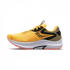 Zapatillas Saucony Axon 2 Amarillo Negro Mujer SS22 -Saucony Tienda zapatillas saucony axon 2 amarillo negro mujer ss22 1