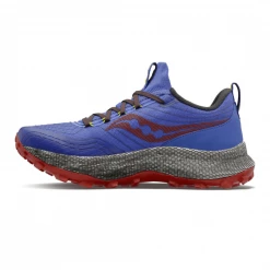Zapatillas Saucony Endorphin Trail Azul Gris AW22 -Saucony Tienda zapatillas saucony endorphin trail azul gris aw22 1