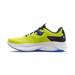 Zapatillas Saucony Guide 15 Amarillo Negro SS22 -Saucony Tienda zapatillas saucony guide 15 amarillo negro ss22 1