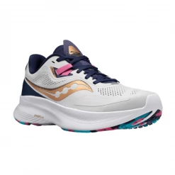 Zapatillas Saucony Guide 15 Prospect Glass Blancas Dorado Mujer AW22 -Saucony Tienda zapatillas saucony guide 15 prospect glass blancas dorado mujer aw22 4