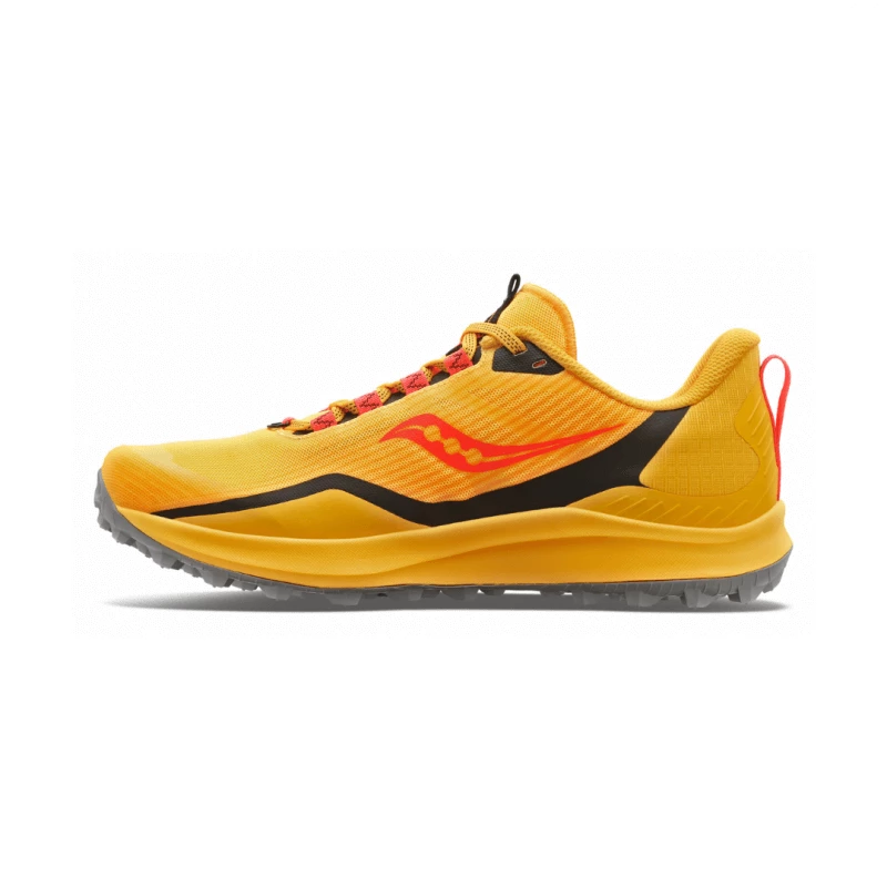 Zapatillas Saucony Peregrine 12 Amarillo Negro SS22 4 Zapatillas Saucony Peregrine 12 Amarillo Negro SS22 - Imagen 2